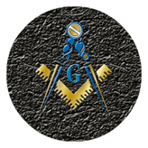 DAROUND 370 RK BK Masonic Lodge Rock Black